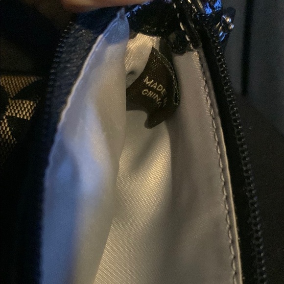 NWOT Coach COATED Gold and Black Wristlet with matching hang tag - Picture 8 of 8